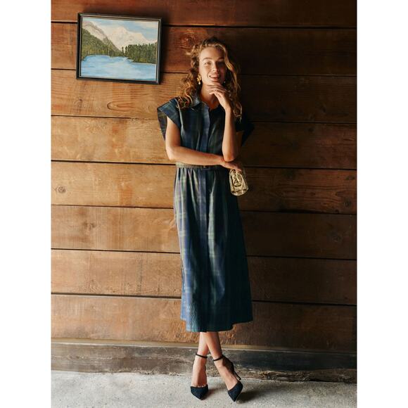 Tuckernuck Dresses & Skirts - TUCKERNUCK Blackwatch Chloe Dress NWT Size Small